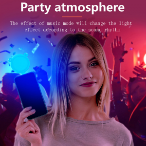 Portable Selfie Light RGBW Led Disco Lights Atmosphere Light For Phone